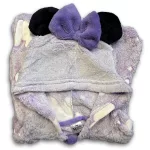 Disney Minnie Purple sötétben világító gyerek hosszú pizsama, overál 7 - 8 év / 122 - 128 cm
