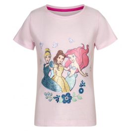   Disney Hercegnők Royal Dreams gyerek rövid póló, felső 7 - 8 év / 122 - 128 cm