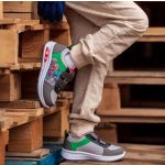 Bosszúállók Grey LED villogó, világító utcai cipő 31