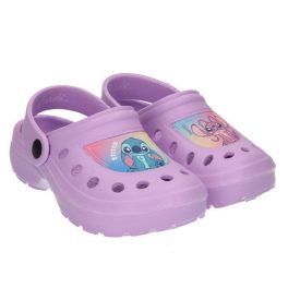   Disney Lilo és Stitch, A csillagkutya Cute Couple Purple gyerek papucs, clog 24/25