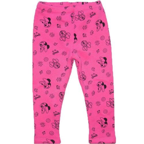 Disney Minnie Pink baba, vastag leggings 12/18 hó