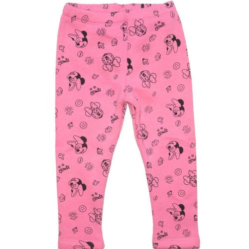 Disney Minnie Light Pink baba, vastag leggings 12/18 hó
