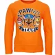 Mancs Őrjárat Pawfect Orange gyerek hosszú póló, felső 8 év / 128 cm