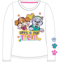   Mancs Őrjárat Pup Treat gyerek hosszú póló, felső 7 év / 122 cm