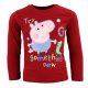 Peppa malac Something New Red gyerek hosszú póló, felső 6 év / 116 cm