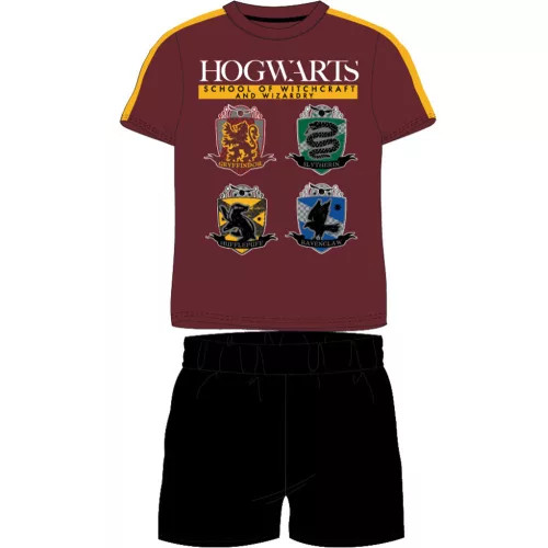 Harry Potter Witchcraft gyerek rövid pizsama 110 cm