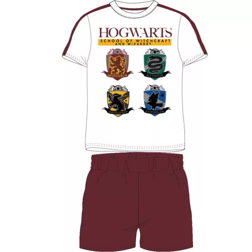 Harry Potter Witchcraft gyerek rövid pizsama 140 cm