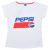 Pepsi White női rövid póló, felső XS