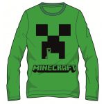 Minecraft Creeper Green gyerek hosszú ujjú póló, felső 10 év / 140 cm