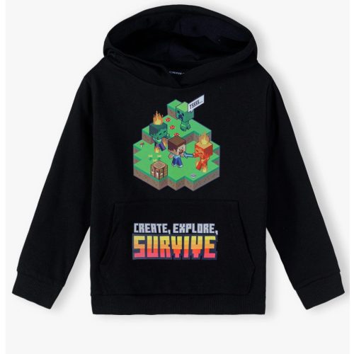 Minecraft Survive gyerek pulóver 6 év / 116 cm