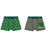 Minecraft Green Mob gyerek boxeralsó 2 darab/csomag 8 év / 128 cm
