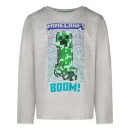   Minecraft Boom gyerek hosszú ujjú póló, felső 6 év / 116 cm
