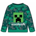 Minecraft Green gyerek kötött pulóver 10 év / 140 cm