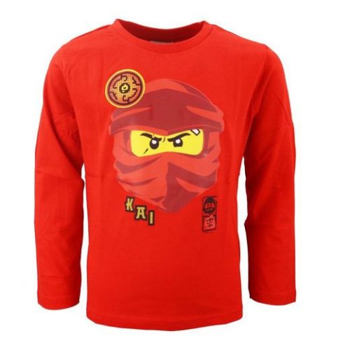 Lego Ninjago Red gyerek hosszú ujjú póló, felső 3 év / 98 cm