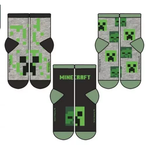 Minecraft gyerek zokni 31/34
