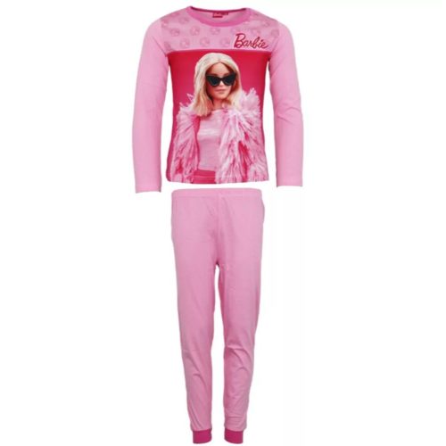 Barbie Elegant Light Pink gyerek hosszú pizsama 5 év / 110 cm