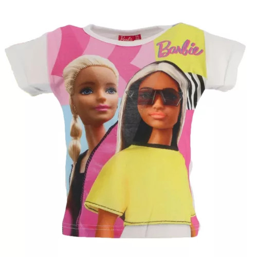 Barbie Icon White gyerek rövid póló, felső 5 év 