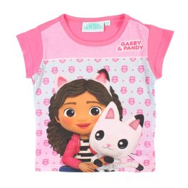   Gabi babaháza Pandy Pink gyerek rövid póló, felső 2 év / 92 cm