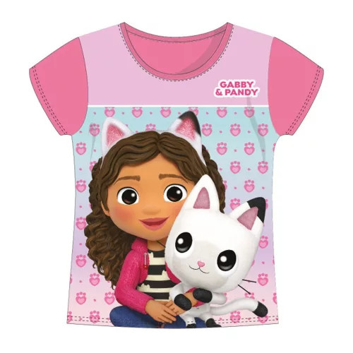 Gabi babaháza Pandy Pink gyerek rövid póló, felső 2 év 