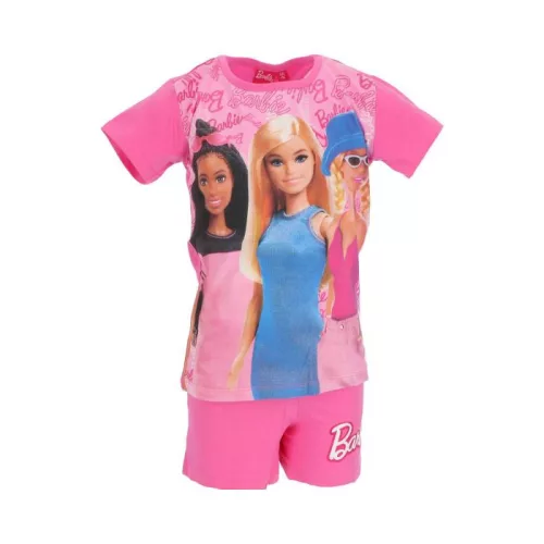 Barbie Trendy Pink gyerek rövid pizsama 4 év / 104 cm