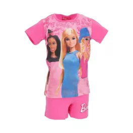Barbie Trendy Pink gyerek rövid pizsama 5 év / 110 cm