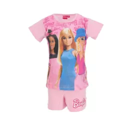   Barbie Trendy Light Pink gyerek rövid pizsama 6 év / 116 cm