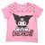 Hello Kitty Kuromi Pink gyerek rövid póló, felső 6 év