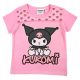 Hello Kitty Kuromi  Pink gyerek rövid póló, felső 6 év 