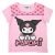 Hello Kitty Kuromi Light Pink gyerek rövid póló, felső 5 év
