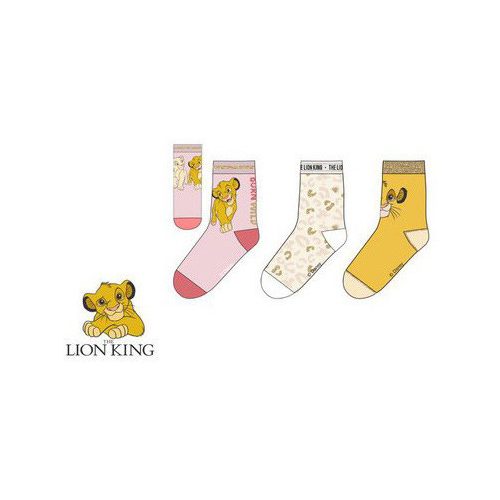 Disney Az Oroszlánkirály Safari Pink gyerek zokni 31/34