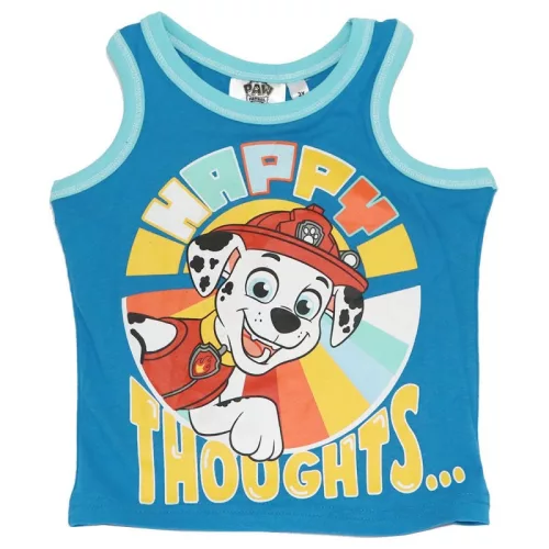 Mancs Őrjárat Happy Thoughts Blue gyerek rövid póló, felső 3 év / 98 cm