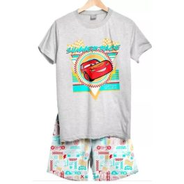  Disney Verdák Summer Race Grey gyerek rövid pizsama 3 év / 98 cm