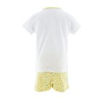 Disney Jégvarázs Best Sisters White gyerek rövid pizsama 6 év / 116 cm