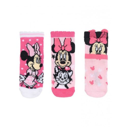Disney Minnie Figaro Pink baba zokni 6/12 hó