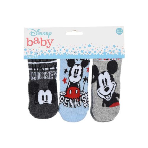Disney Mickey Genius Blue baba zokni 6/12 hó