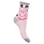 Peppa malac Sparkle Steps Grey gyerek zokni  27/30