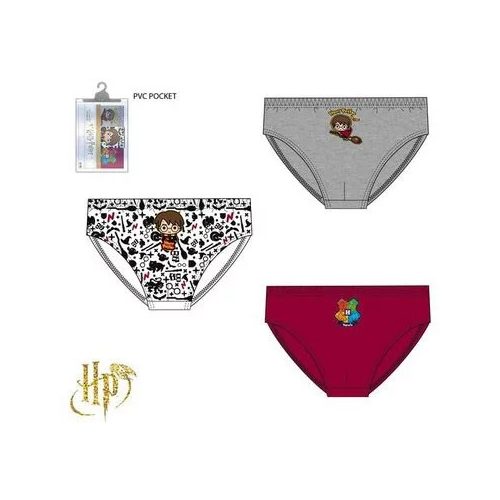 Harry Potter gyerek fehérnemű, alsó 3 darab/csomag 6/8 év 