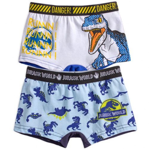 Jurassic World Danger gyerek boxeralsó 2 darab/csomag 4 - 5 év / 104 - 110 cm