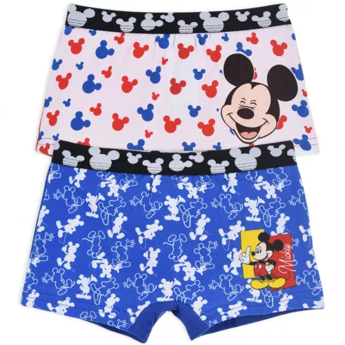 Disney Mickey Blue gyerek boxeralsó 2 darab/csomag 4 - 5 év / 104 - 110 cm