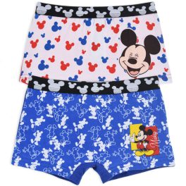  Disney Mickey Blue gyerek boxeralsó 2 darab/csomag 6 - 8 év / 116 - 128 cm