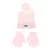 Disney Lilo és Stitch, A csillagkutya Ombre Pink gyerek sapka + kesztyű szett 52 cm