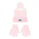 Disney Lilo és Stitch, A csillagkutya Ombre Pink gyerek sapka + kesztyű szett 52 cm