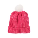 Barbie Pink flitteres gyerek sapka + kesztyű szett 52 cm