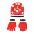 Hello Kitty Cute Dots Red gyerek sapka + kesztyű szett 54 cm