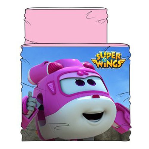 Super Wings Pink Flyer gyerek sál, snood