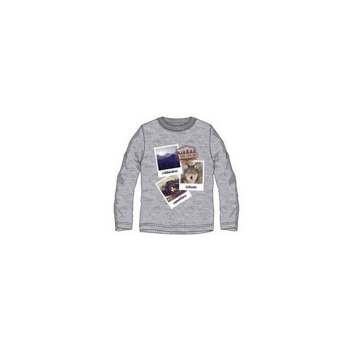 Ushuaia Pictures Szürke férfi otthoni póló S