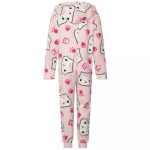 Gabi babaháza Cat Pink gyerek hosszú pizsama, overál 8 év / 128 cm