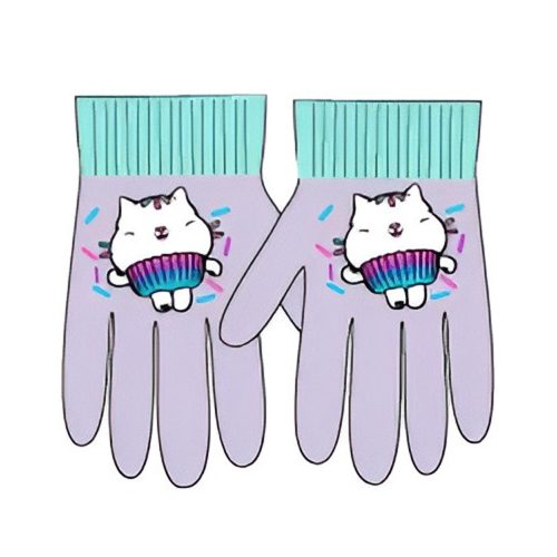 Gabi babaháza Love Purple gyerek kesztyű