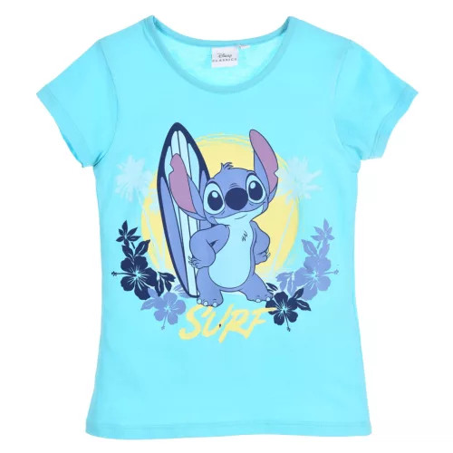  Disney Lilo és Stitch, A csillagkutya Surf gyerek rövid póló, felső 4 év 