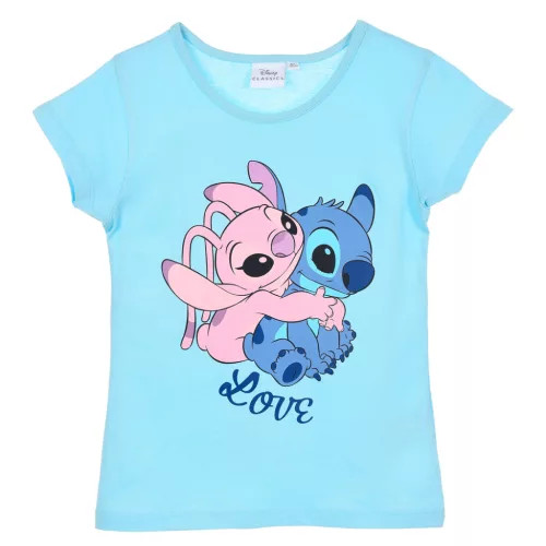 Disney Lilo és Stitch, A csillagkutya Love gyerek rövid póló, felső 3 év